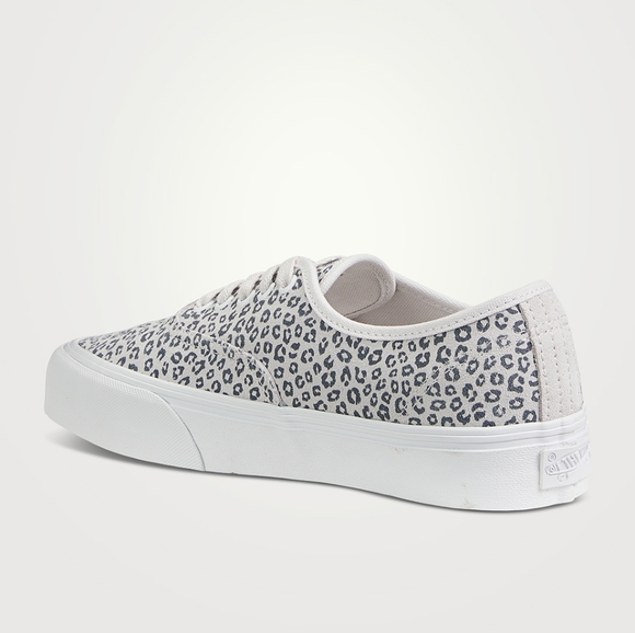 Vans Authentic VR3 LX Canvas Sneakers In Leopard Print size 6.5 - Picture 4 of 10